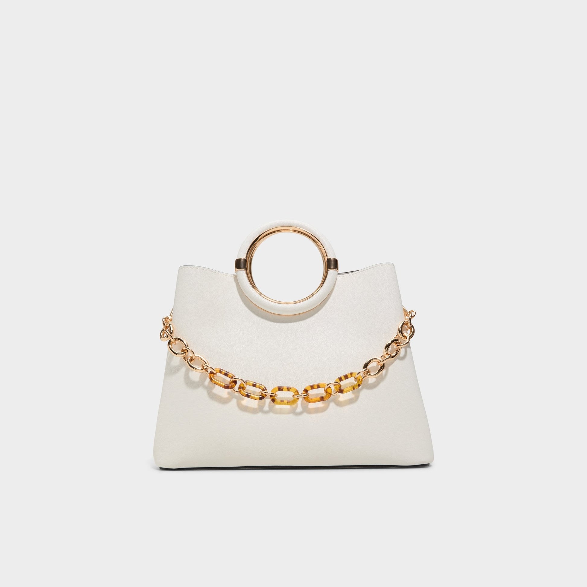 Dovieex Medium Beige Women's Top Handle Bags - Satchel bag - Medium Beige
