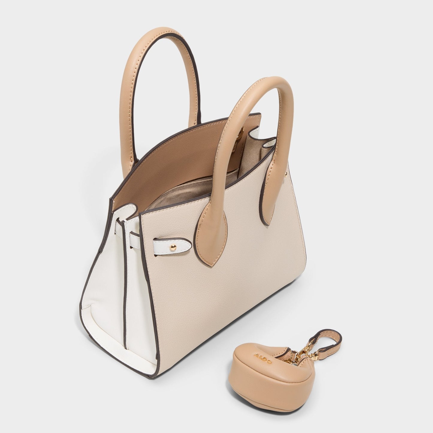 Auraliee in Bone - Satchel bag - Bone