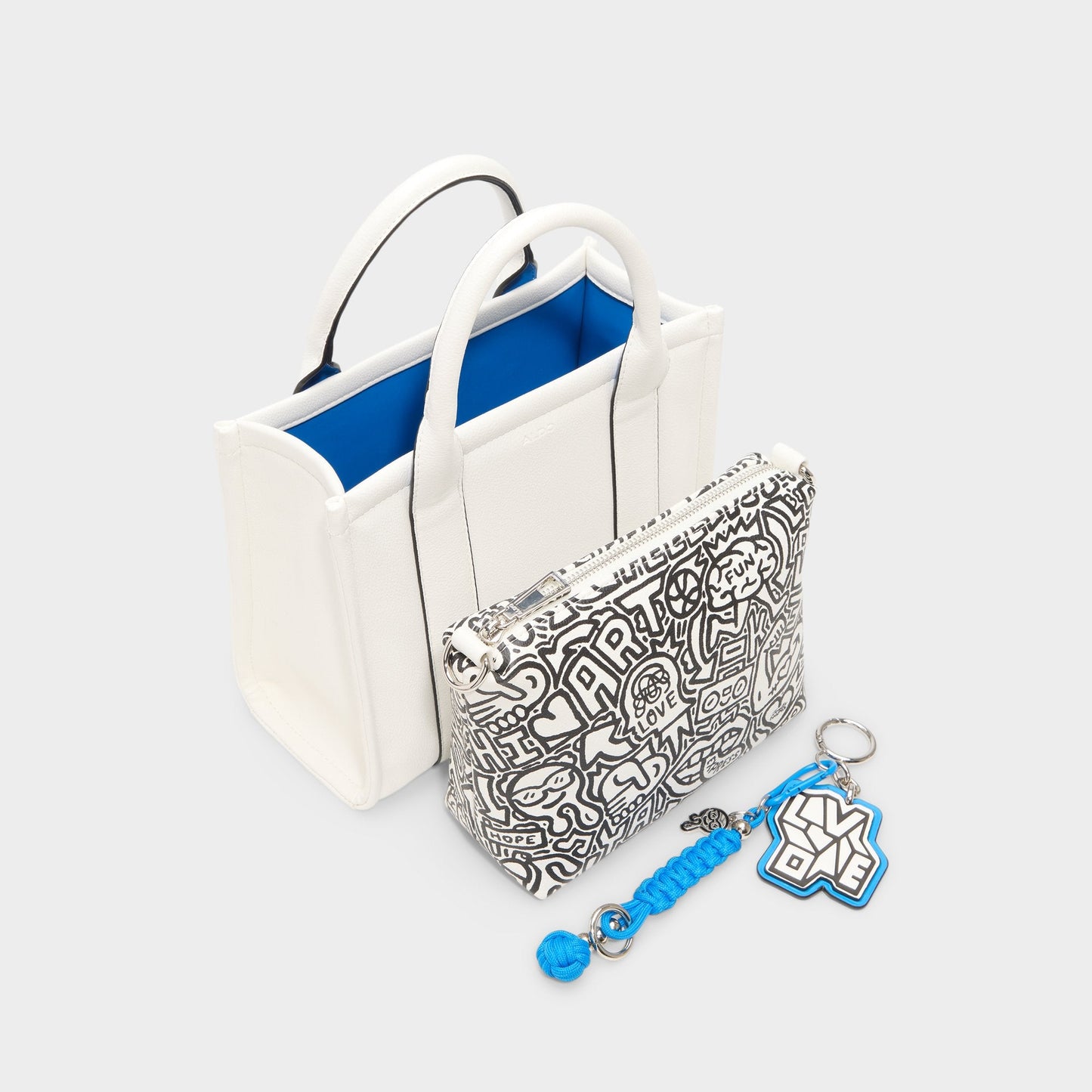 Timothy in Goodman White - Satchel bag - White