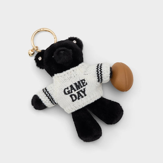 Sportie in Black - Bag charm - Black