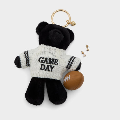 Sportie in Black - Bag charm - Black