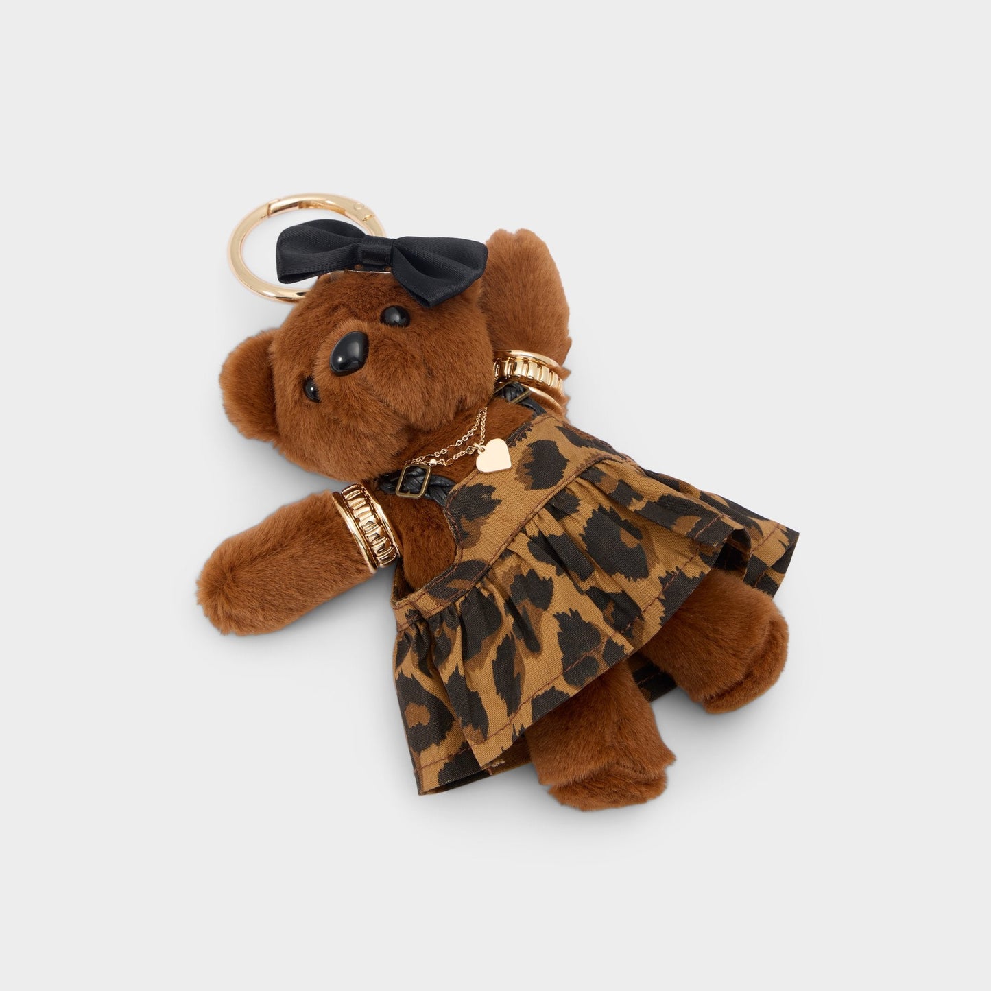 Goldielux in Other Brown - Bag charm - Other brown
