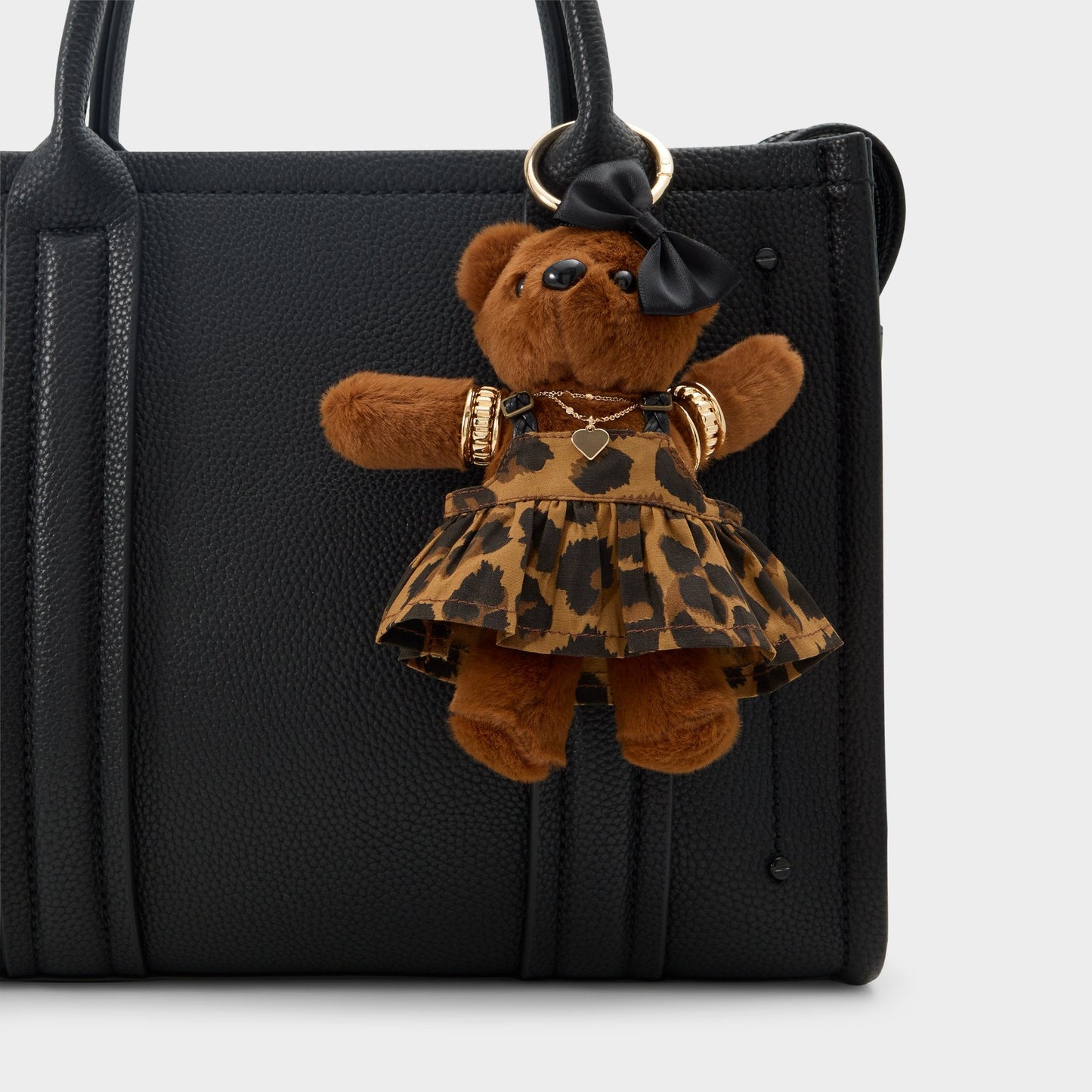 Goldielux in Other Brown - Bag charm - Other brown