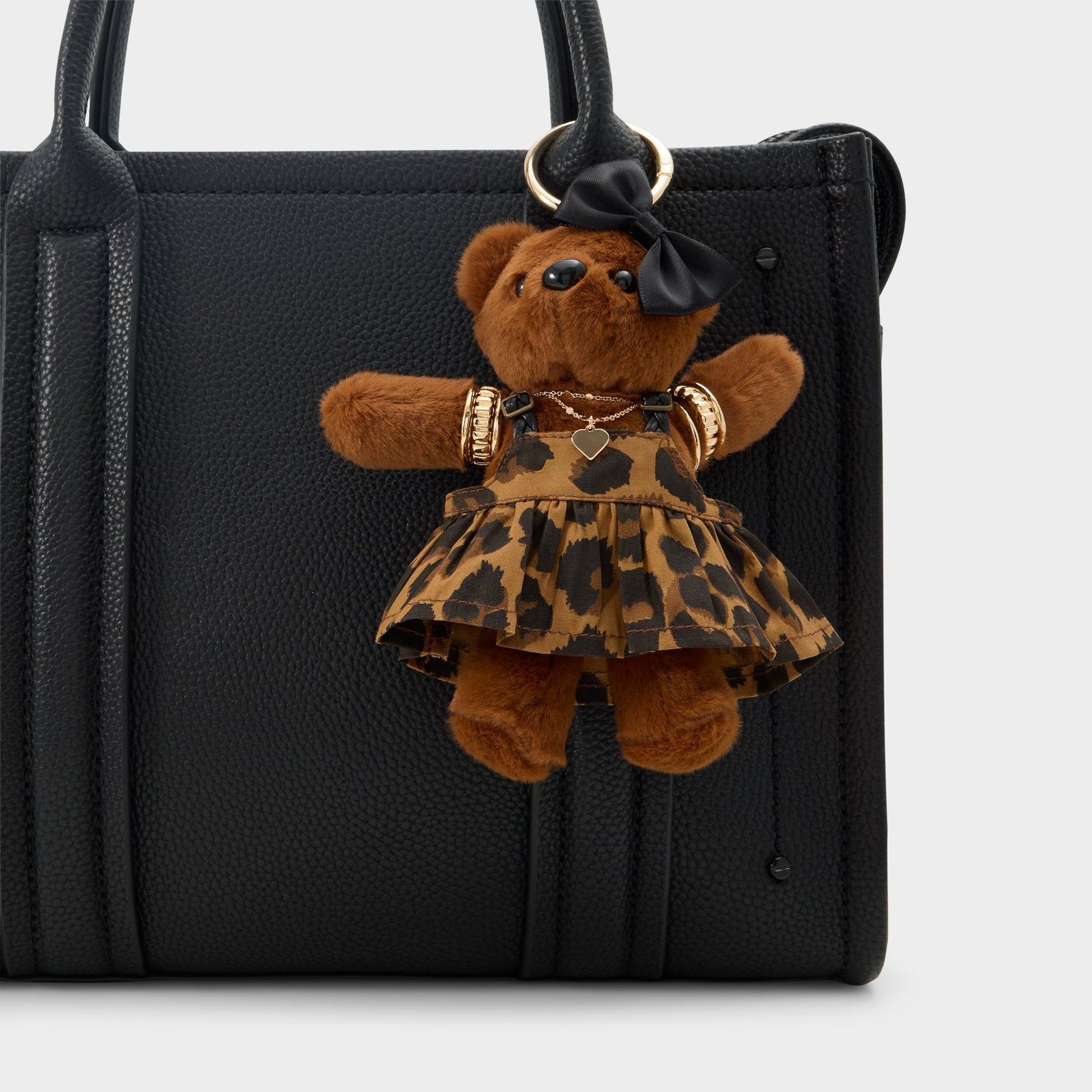 Goldielux in Other Brown - Bag charm - Other brown