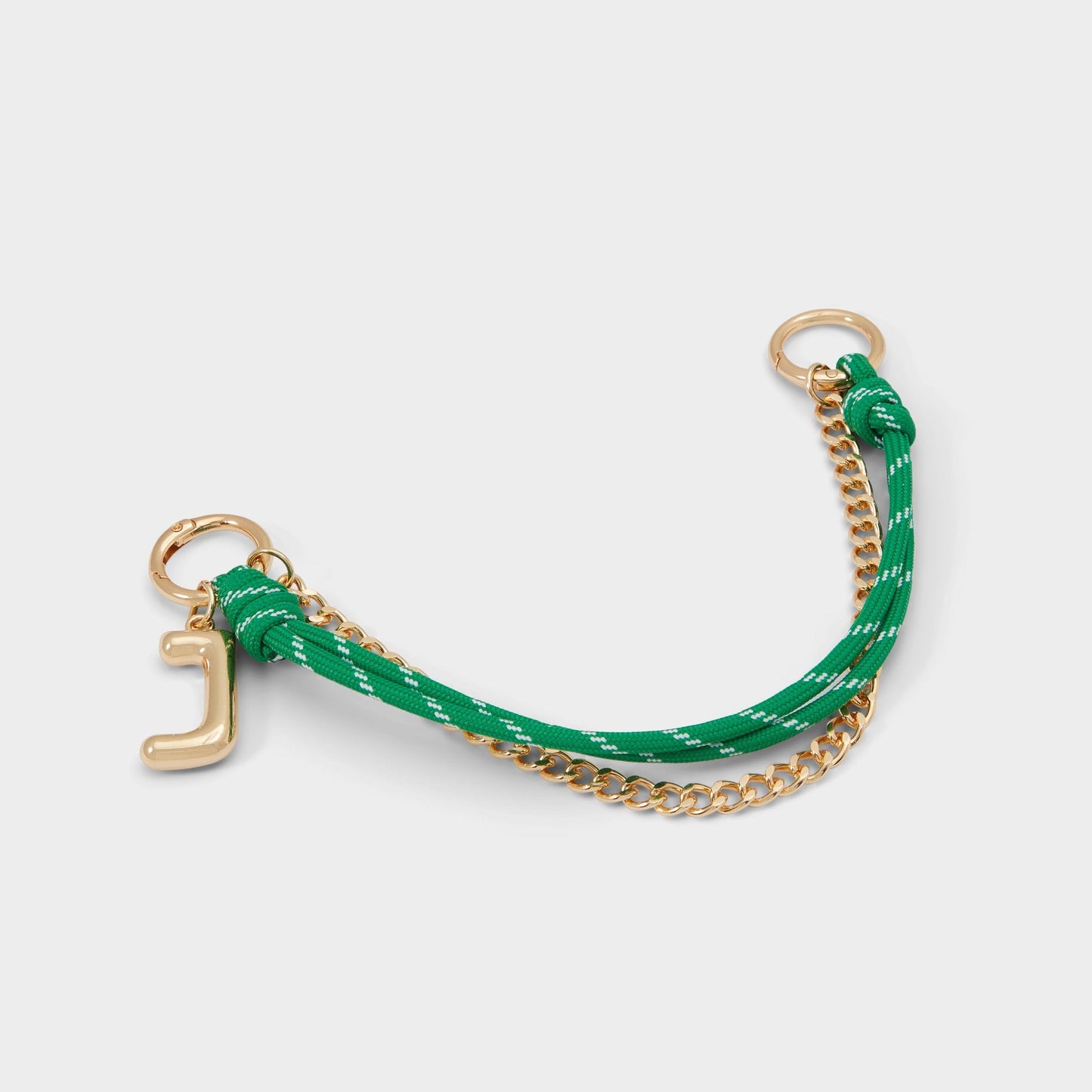 Alphabet Gold Women's Bag Charms & Keychains - Bag charm - Gold