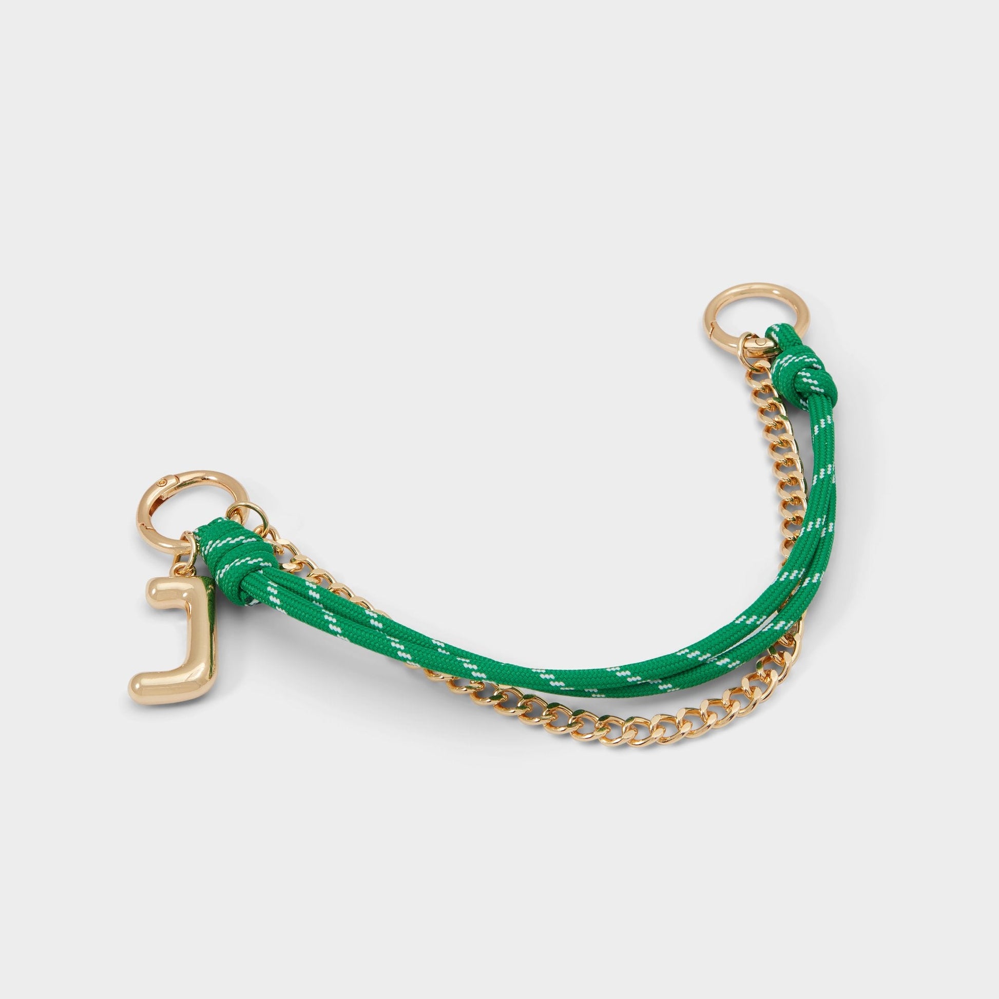 Alphabet Gold Women's Bag Charms & Keychains - Bag charm - Gold