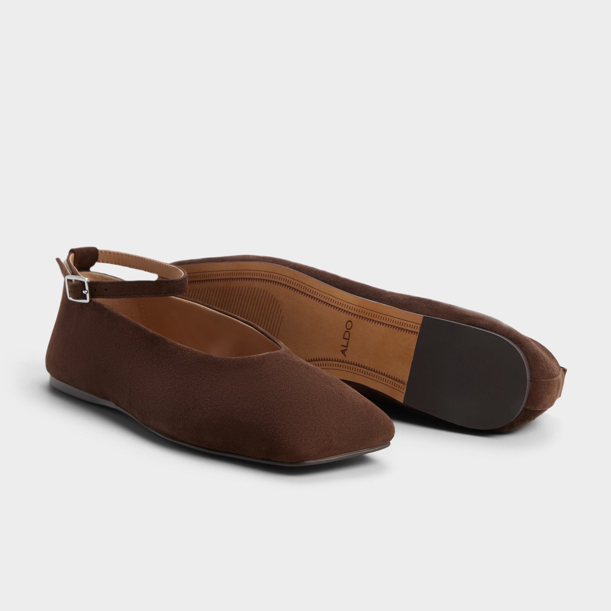 Beralalden in Dark Brown - Ballerina - Dark brown
