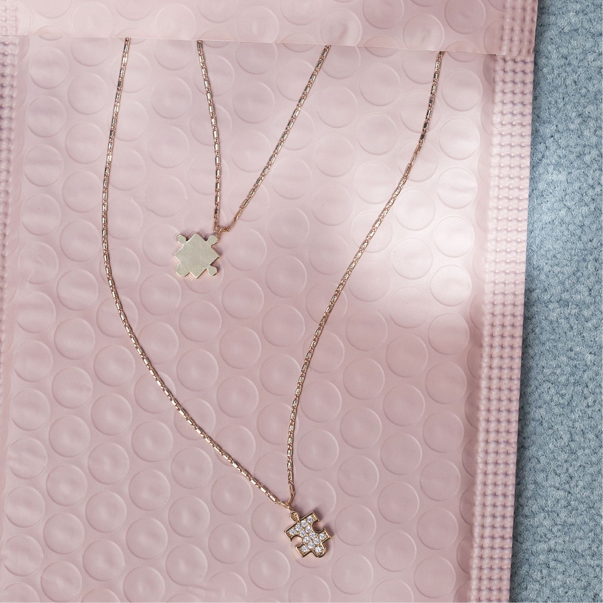 Besties Gold/Clear Multi Women's Necklaces - Gift set - Gold/Clear Multi