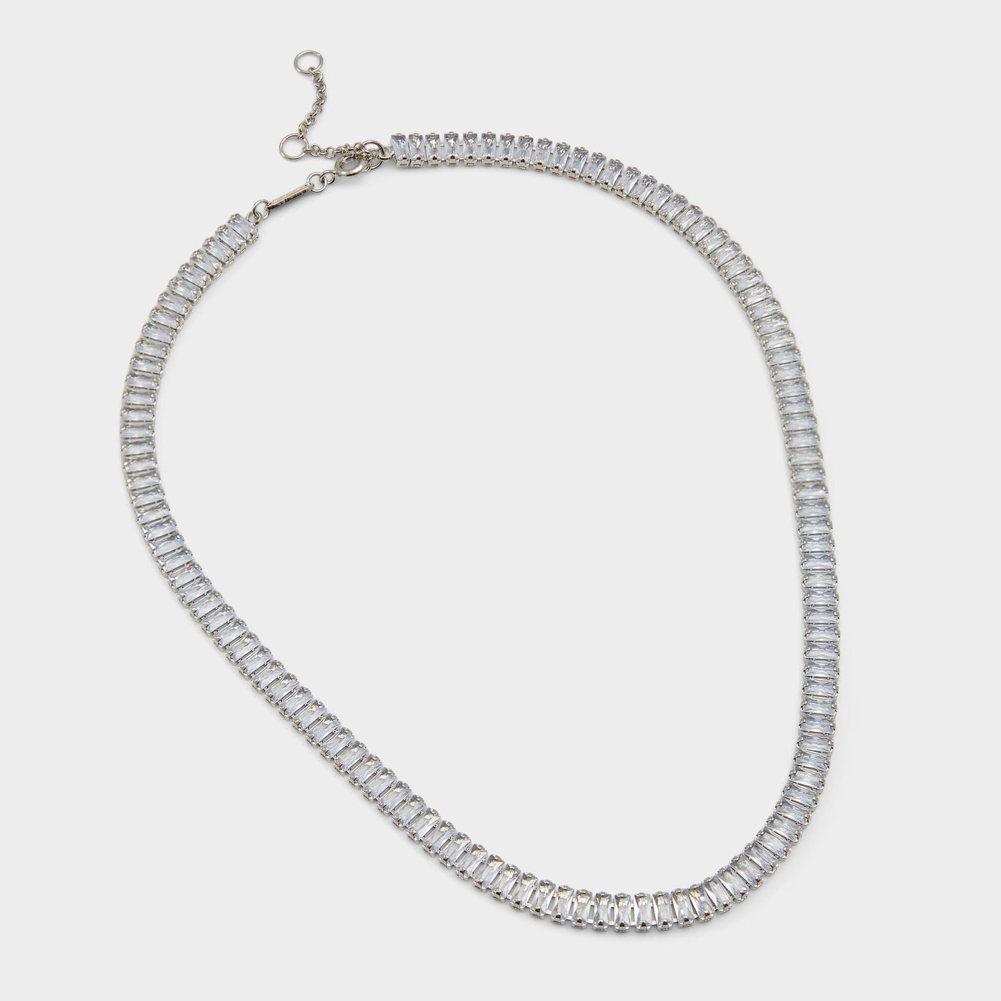 Maliana Silver/Clear Multi Women's Necklaces - Choker necklace - Silver/Clear Multi
