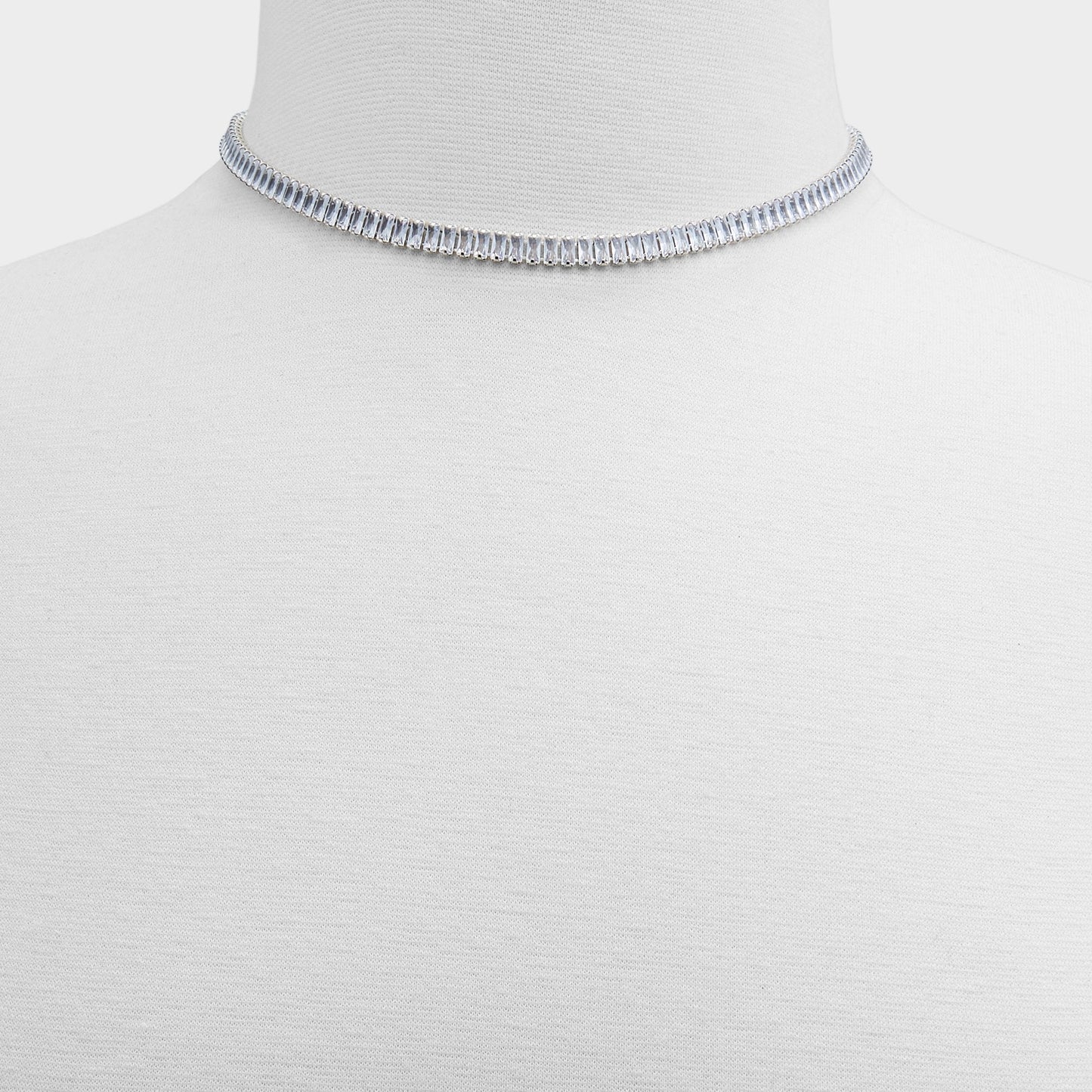 Maliana Silver/Clear Multi Women's Necklaces - Choker necklace - Silver/Clear Multi