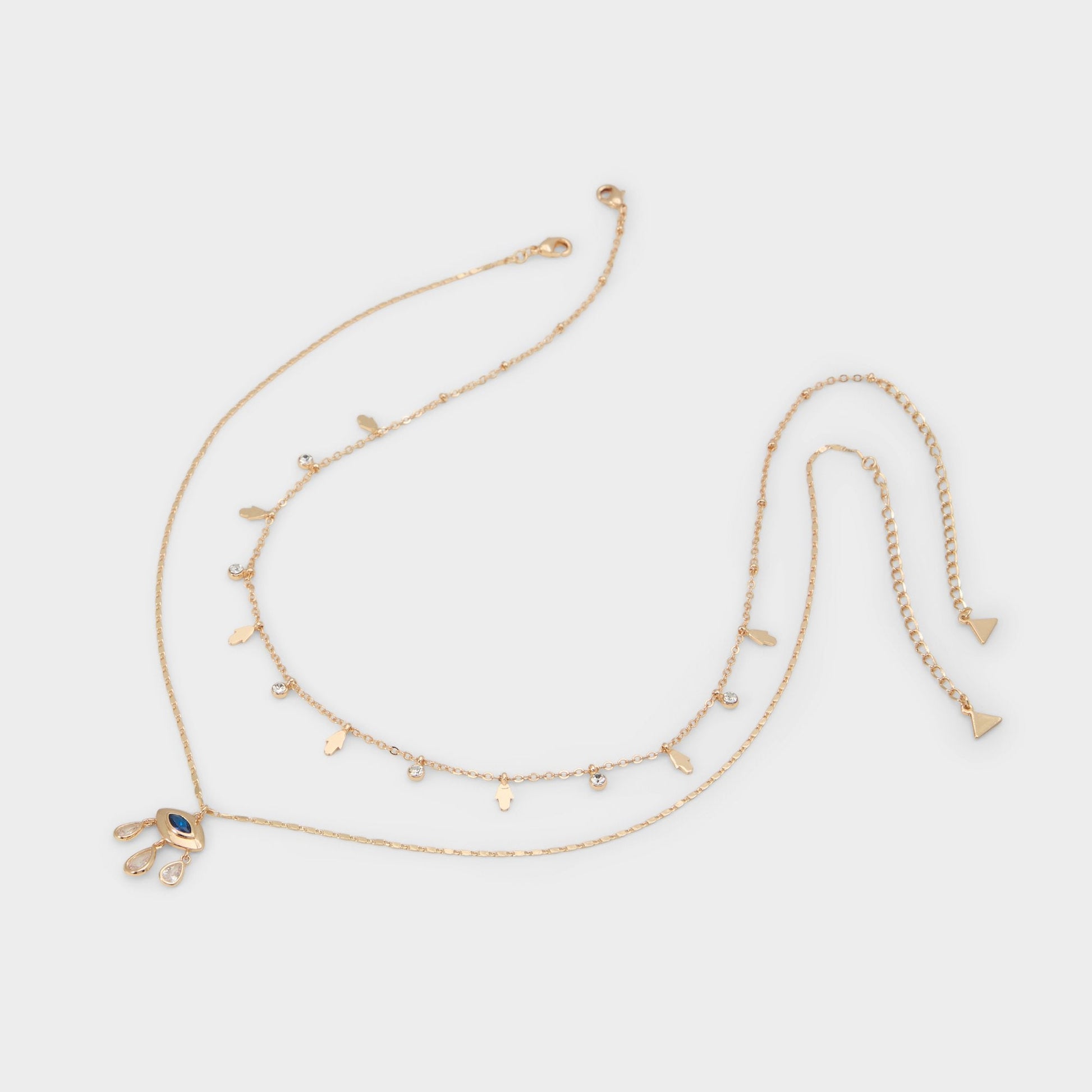 Protrectra in Light Blue - Layered necklace - Light Blue