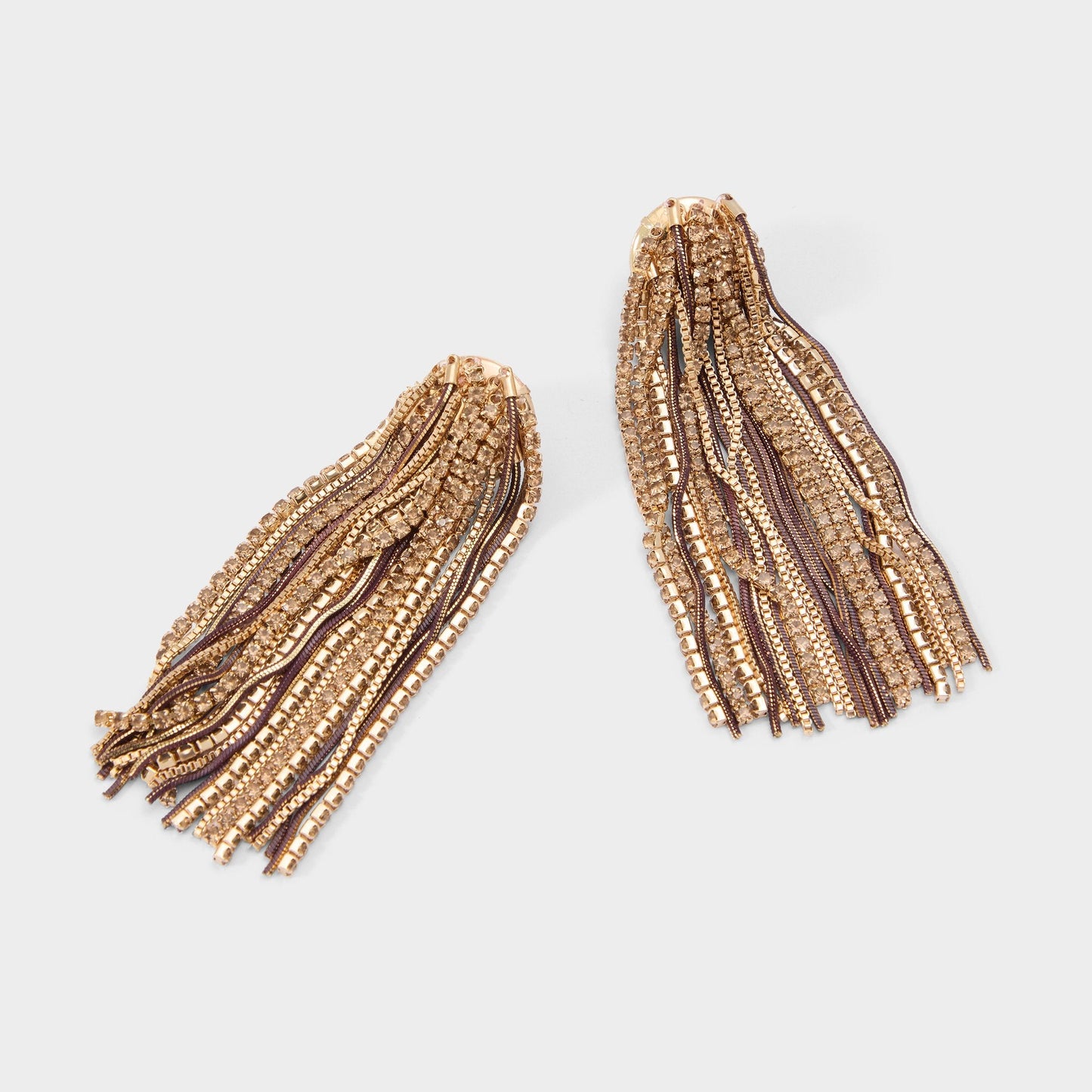 Pattina in Light Brown - Earrings - Light brown