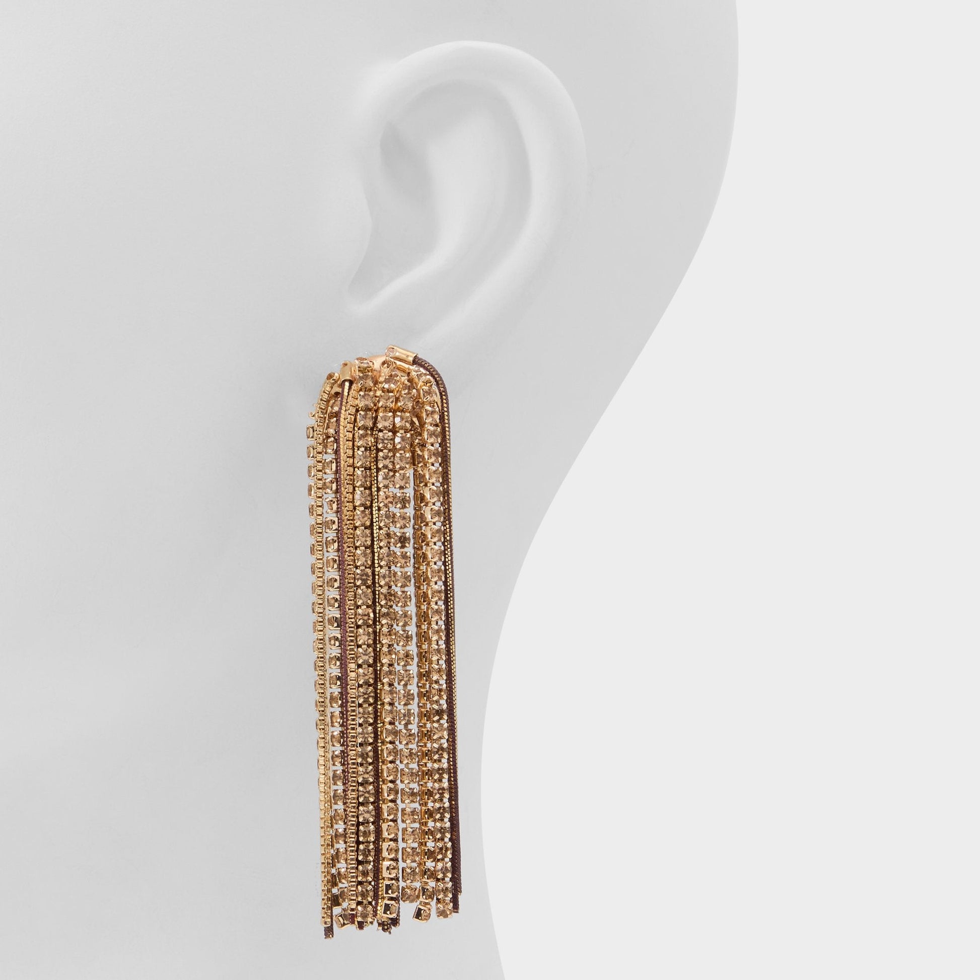 Pattina in Light Brown - Earrings - Light brown