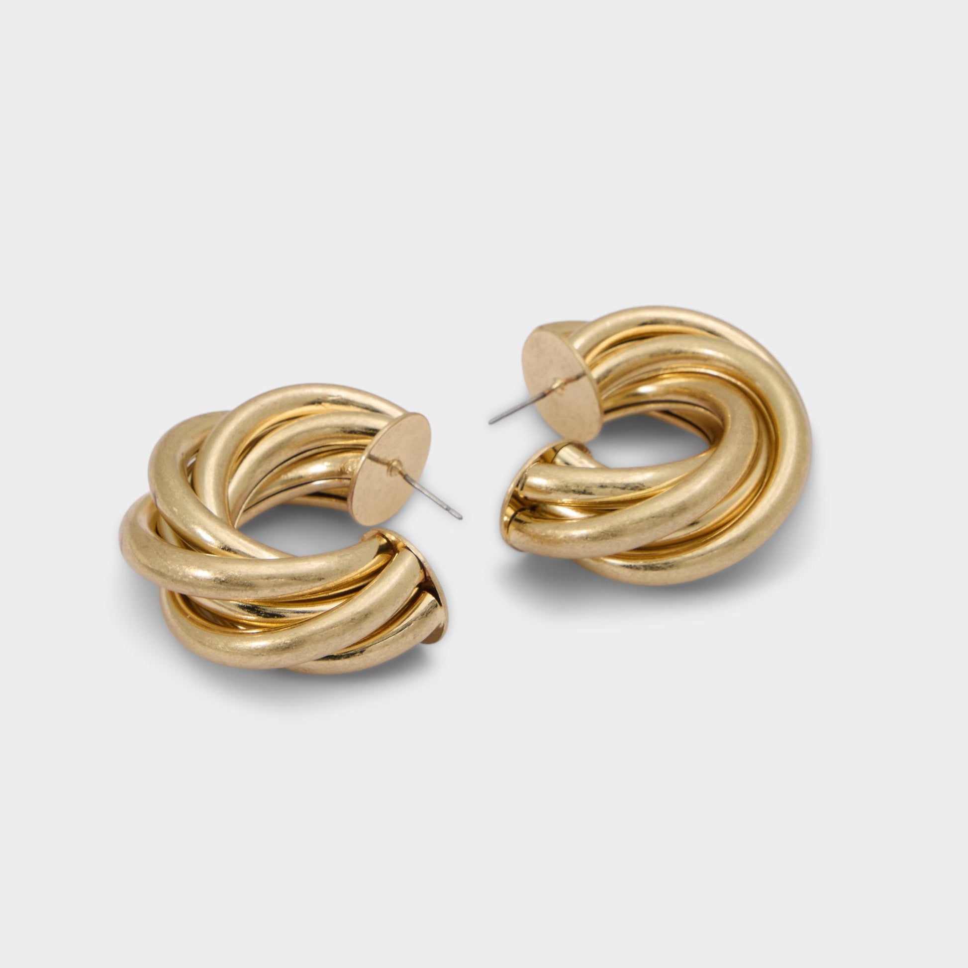 Tovaa in Gold - Hoop earrings - Gold