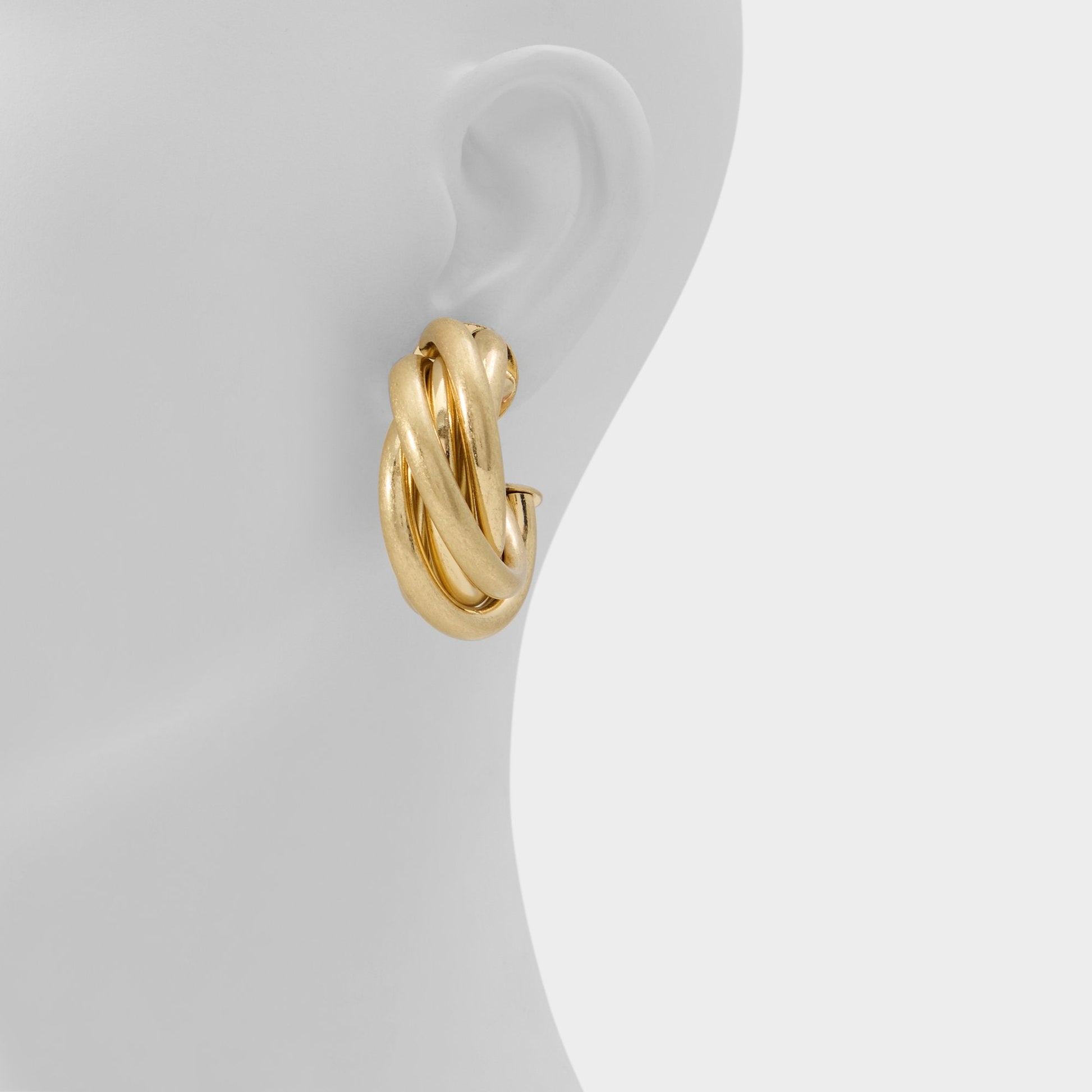 Tovaa in Gold - Hoop earrings - Gold