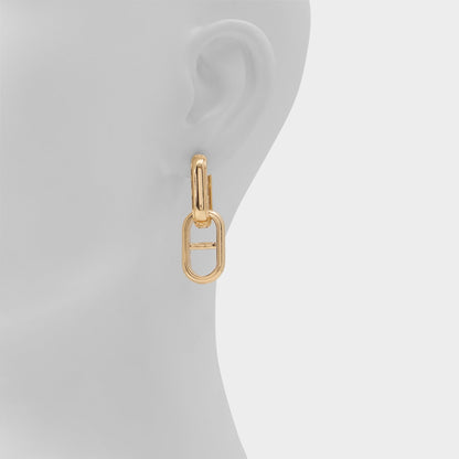 Alalaegyn in Gold - Hoop earrings - Gold