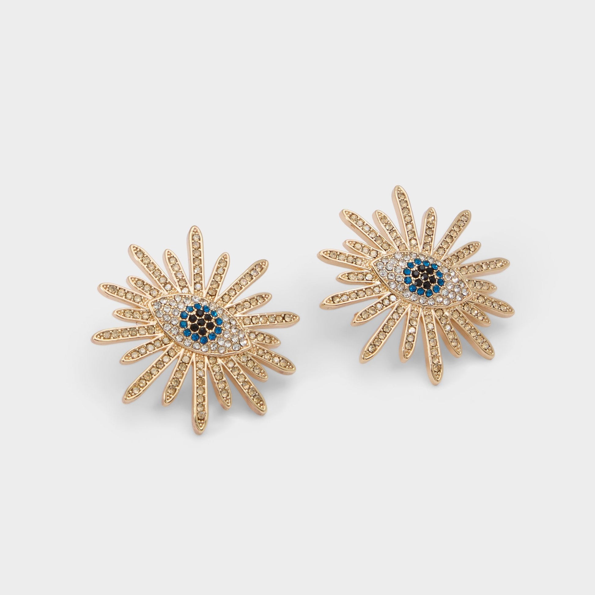 Amuletts in Dark Blue - Statement earrings - Dark Blue