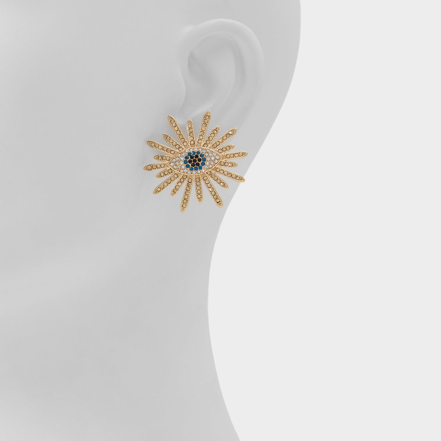 Amuletts in Dark Blue - Statement earrings - Dark Blue