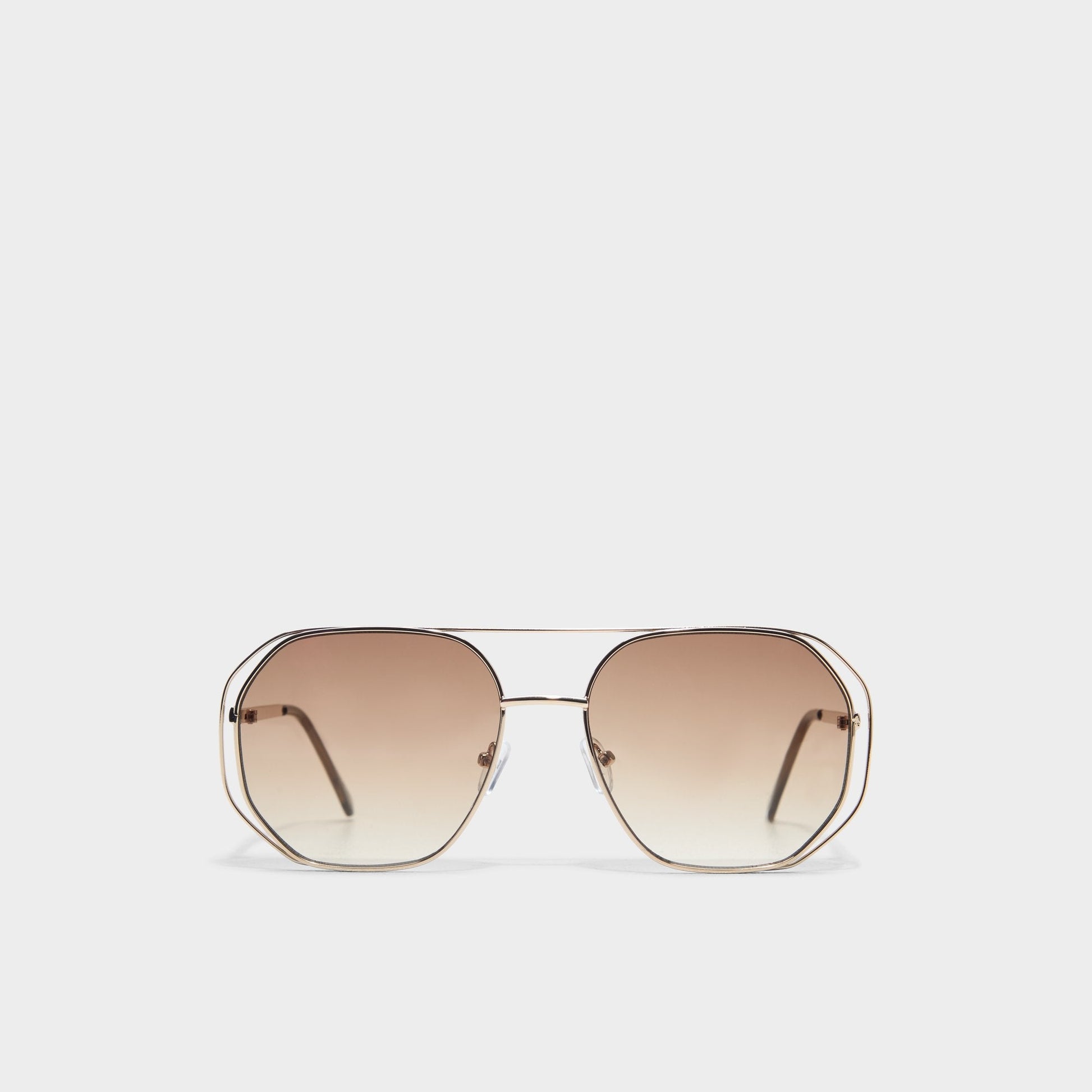 Areanwan Gold Women's Sunglasses - Aviator sunglasses - Gold