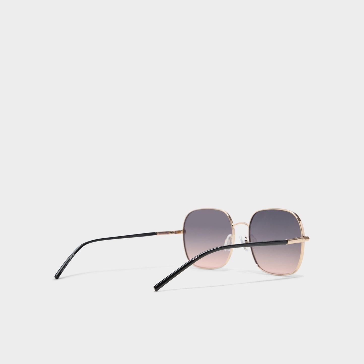 Elbamadar Black/Gold Multi Women's Square - Square sunglasses - Black/Gold Multi