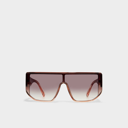 Thiedan Brown Women's Shield - Shield sunglasses - Brown