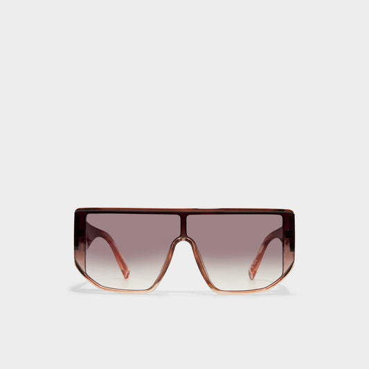 Thiedan Brown Women's Shield - Shield sunglasses - Brown