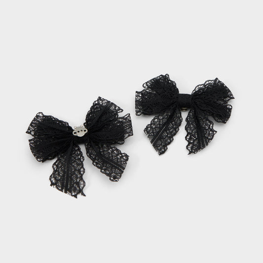 Laboucle Black Women's Shoe Charms & Laces - Shoe accessory - Black