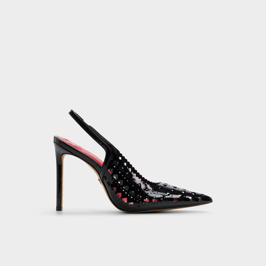 Lovesling in Black - Sling back high heel, Stiletto heel - Black