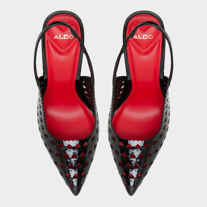 Lovesling in Black - Sling back high heel, Stiletto heel - Black