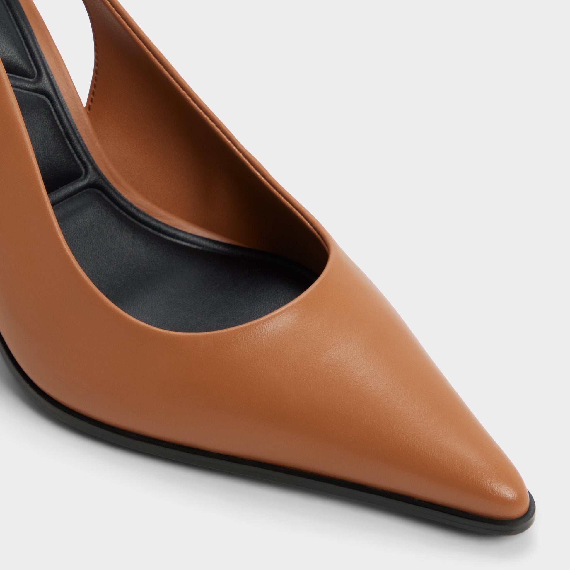 Re in Samantha Light Brown - Sling back high heel, Stiletto heel - Light brown