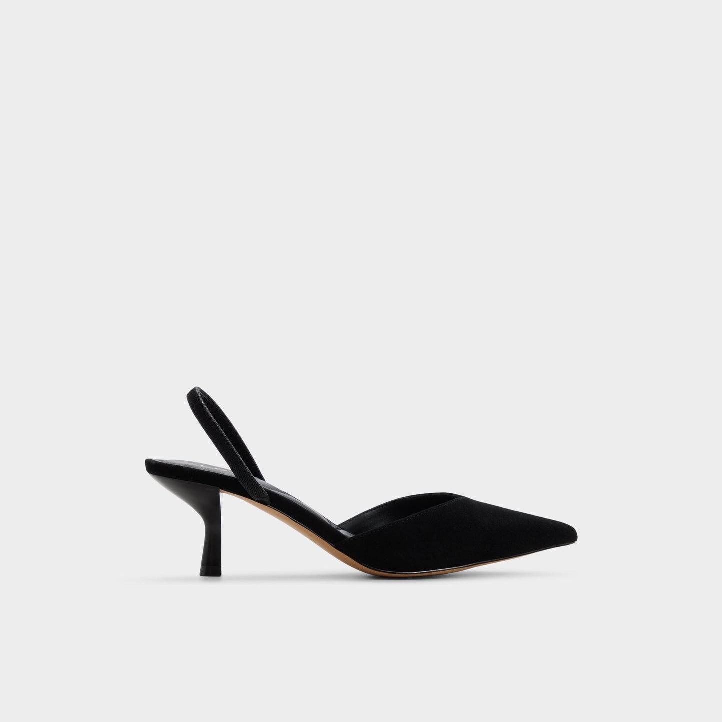 Re in Jessica Black - Sling back high heel, Stiletto heel - Black