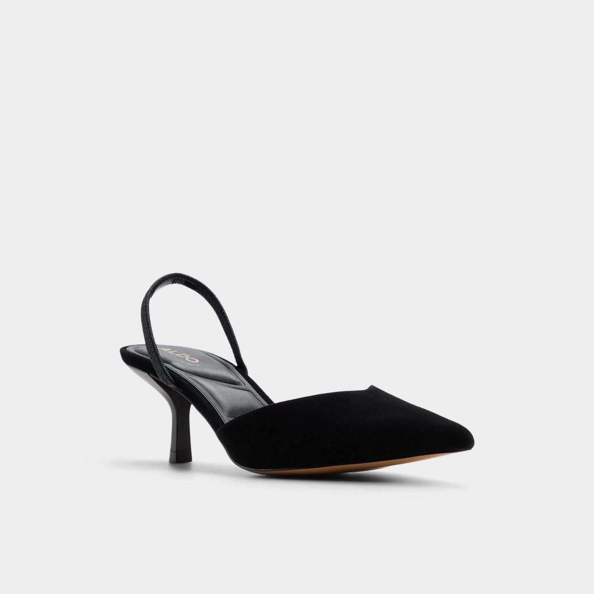 Re in Jessica Black - Sling back high heel, Stiletto heel - Black