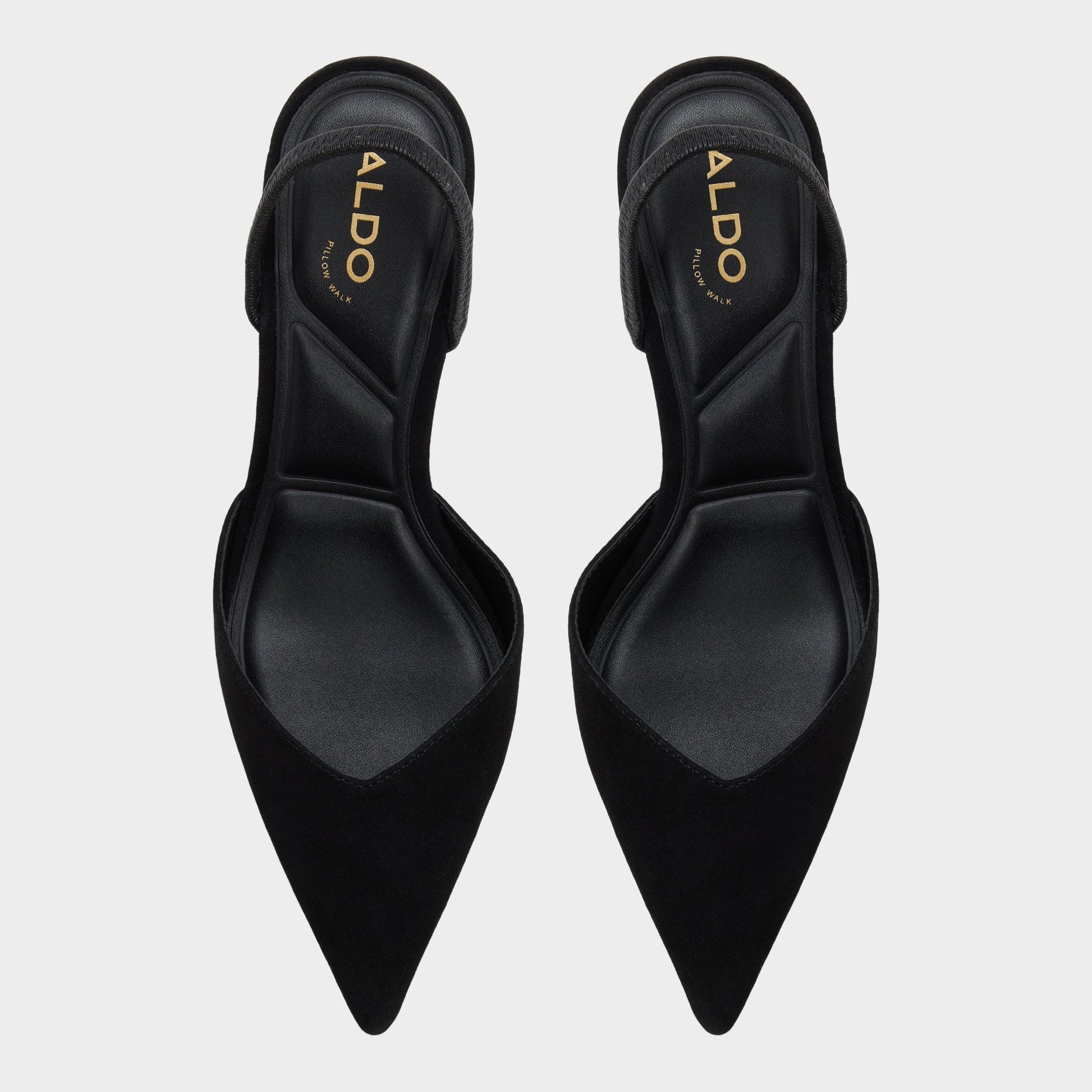 Re in Jessica Black - Sling back high heel, Stiletto heel - Black