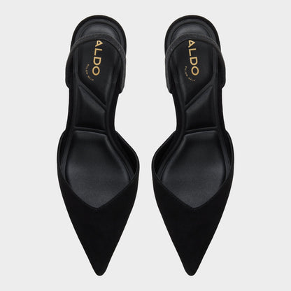 Re in Jessica Black - Sling back high heel, Stiletto heel - Black