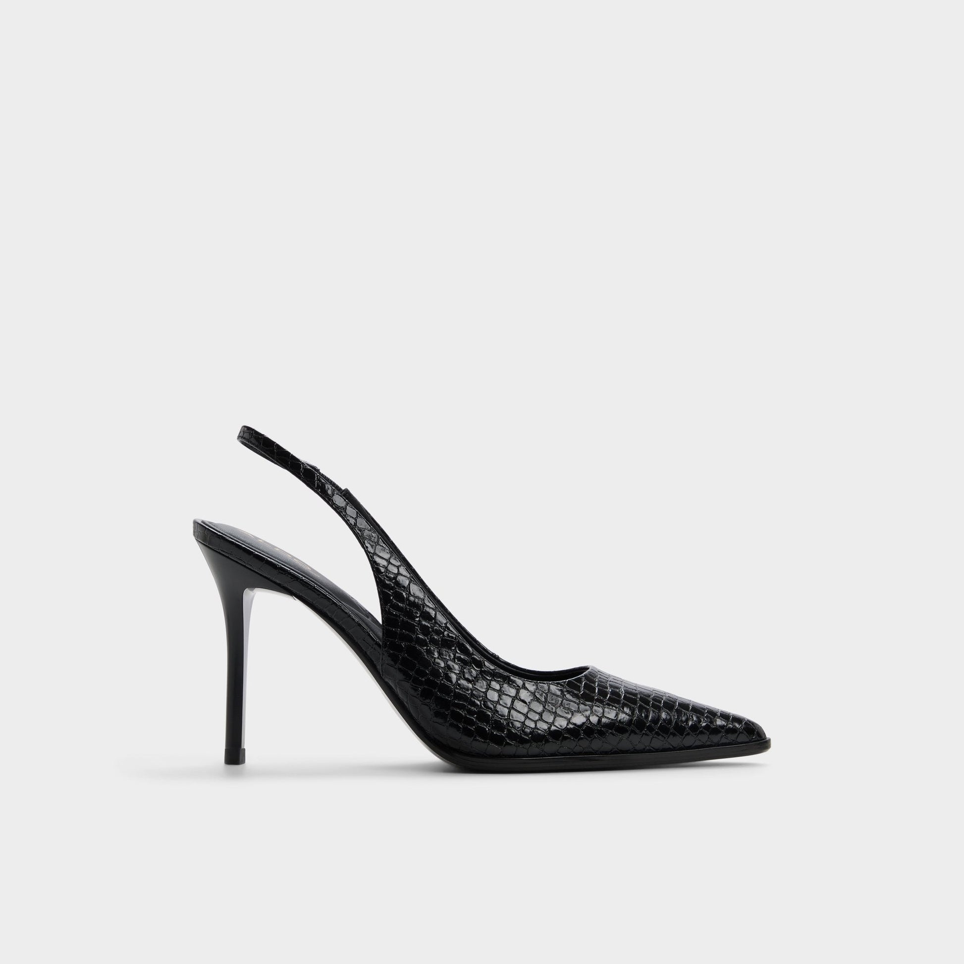 Re in Samantha Other Black - Sling back high heel, Stiletto heel - Other black