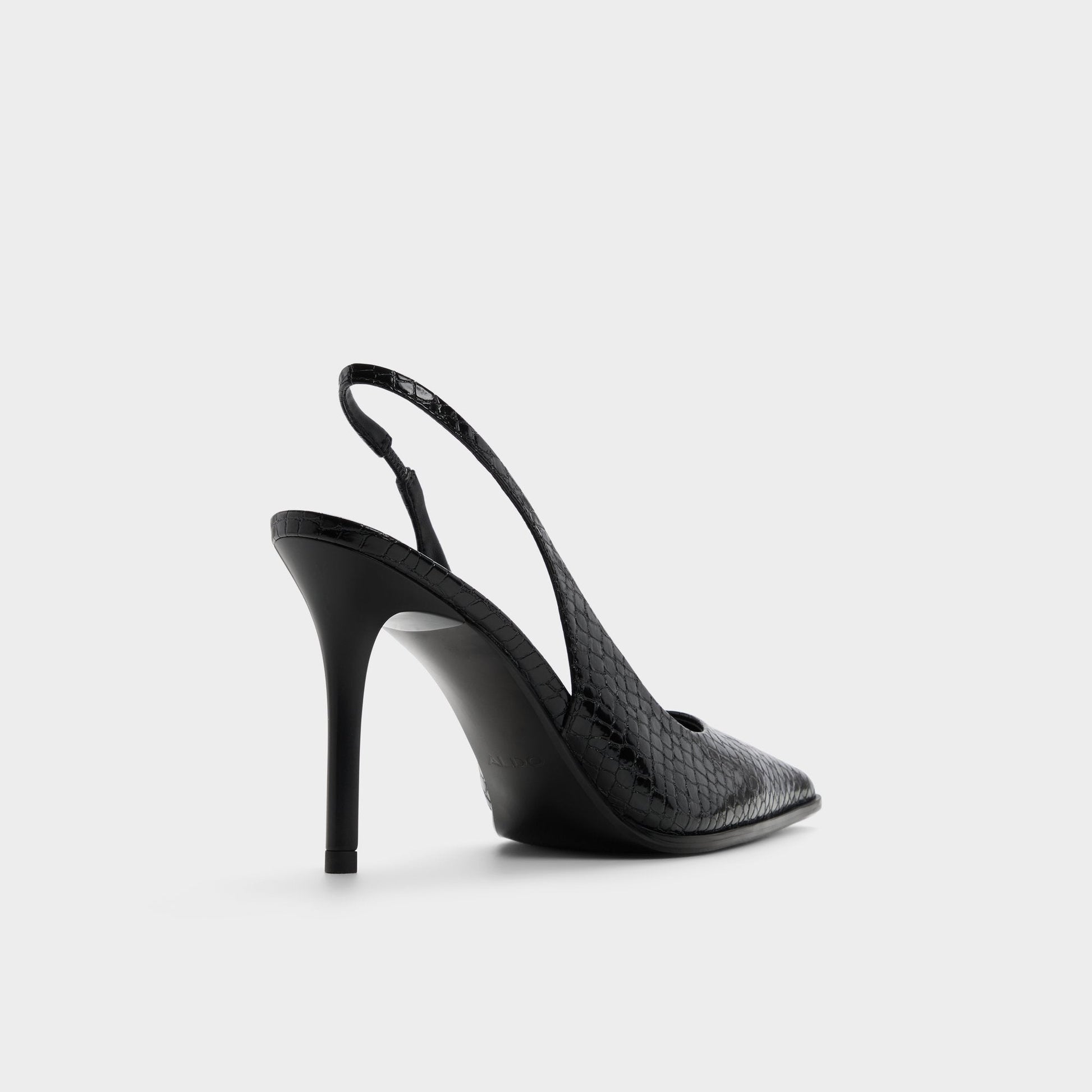 Re in Samantha Other Black - Sling back high heel, Stiletto heel - Other black