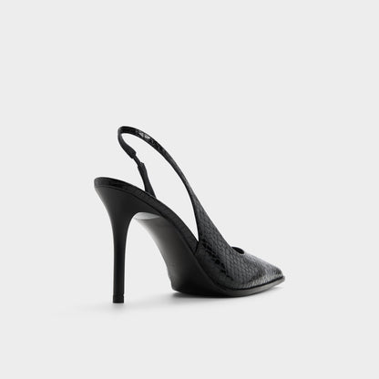 Re in Samantha Other Black - Sling back high heel, Stiletto heel - Other black