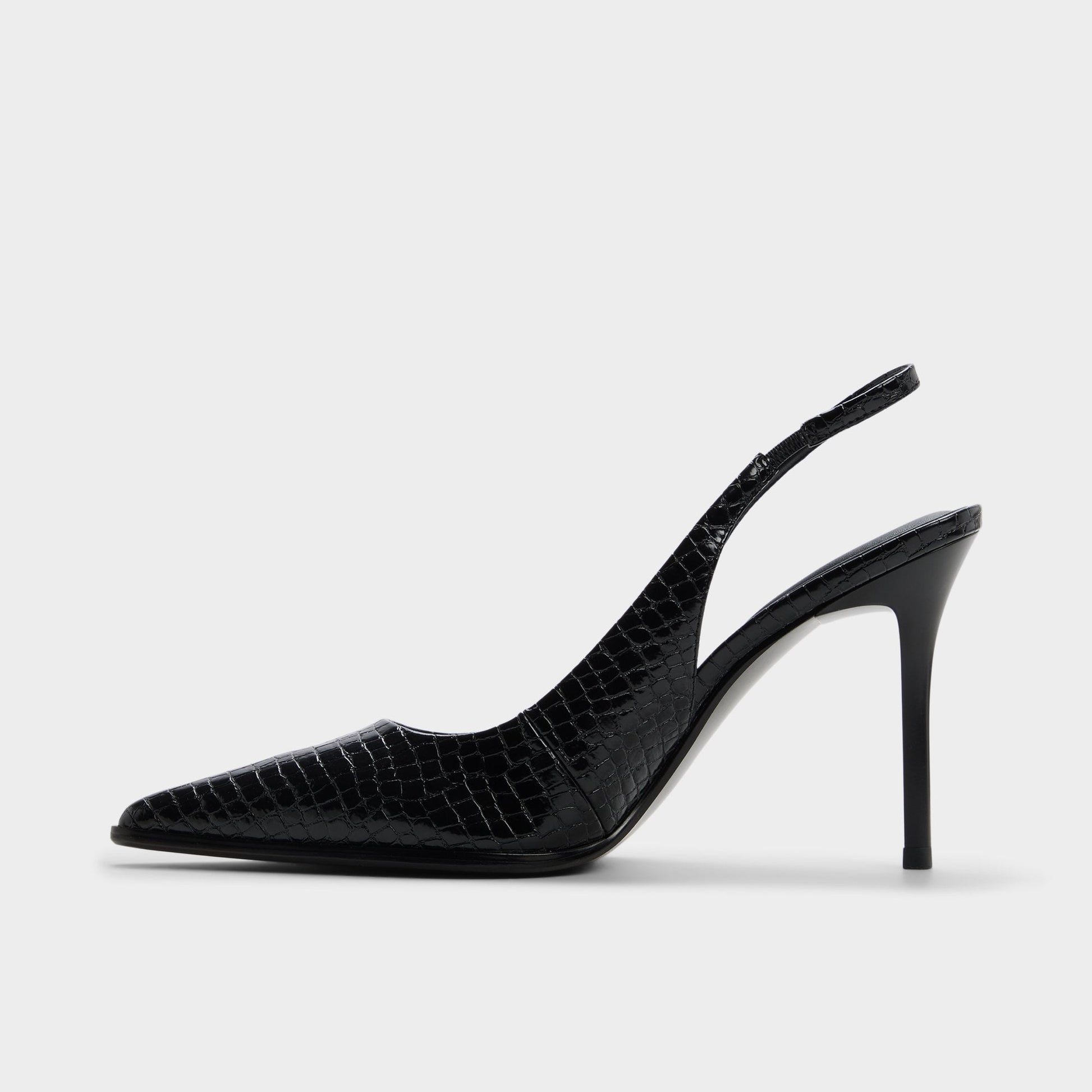 Re in Samantha Other Black - Sling back high heel, Stiletto heel - Other black