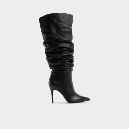 Holiis in Other Black - Knee-high boot, Stiletto heel - Other black