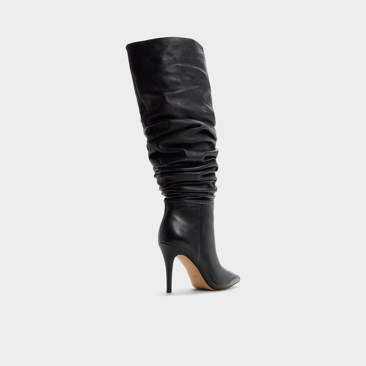Holiis in Other Black - Knee-high boot, Stiletto heel - Other black