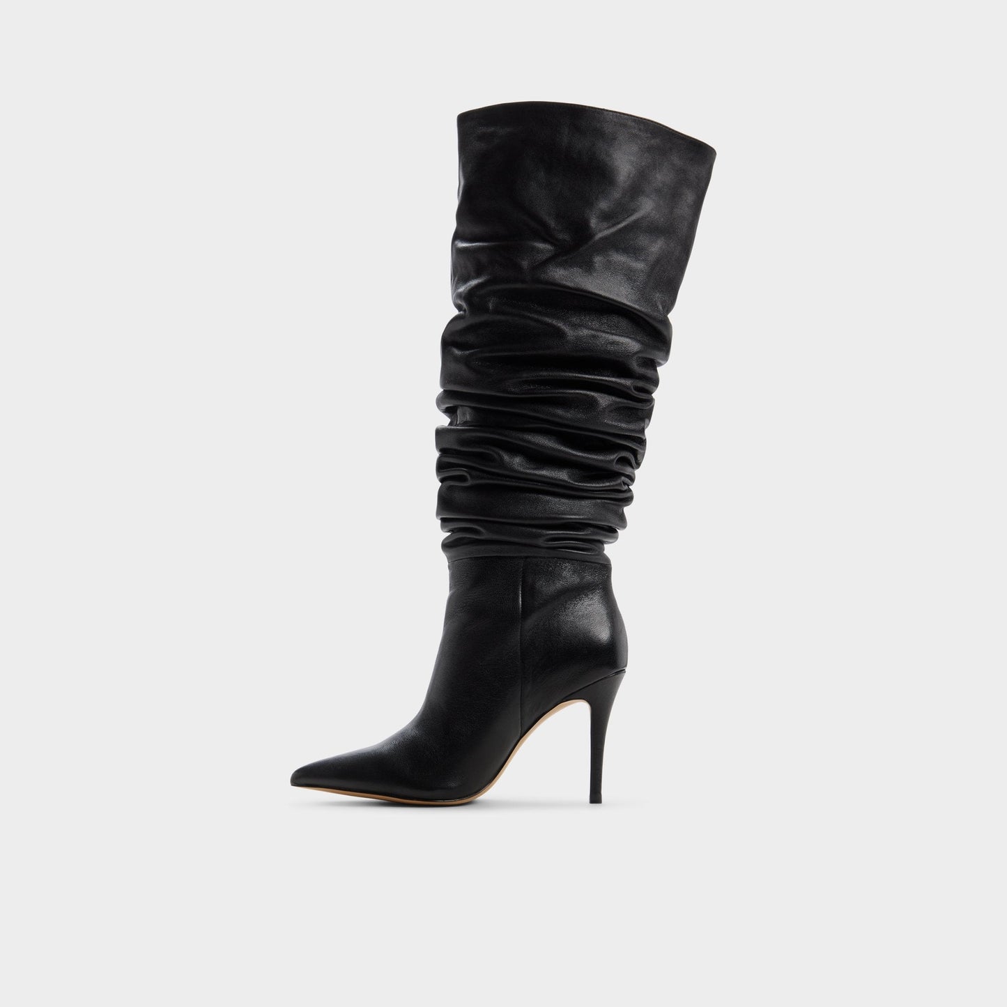 Holiis in Other Black - Knee-high boot, Stiletto heel - Other black