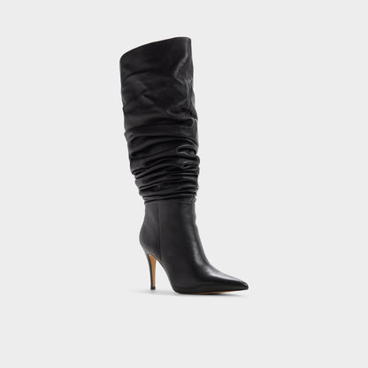 Holiis in Other Black - Knee-high boot, Stiletto heel - Other black