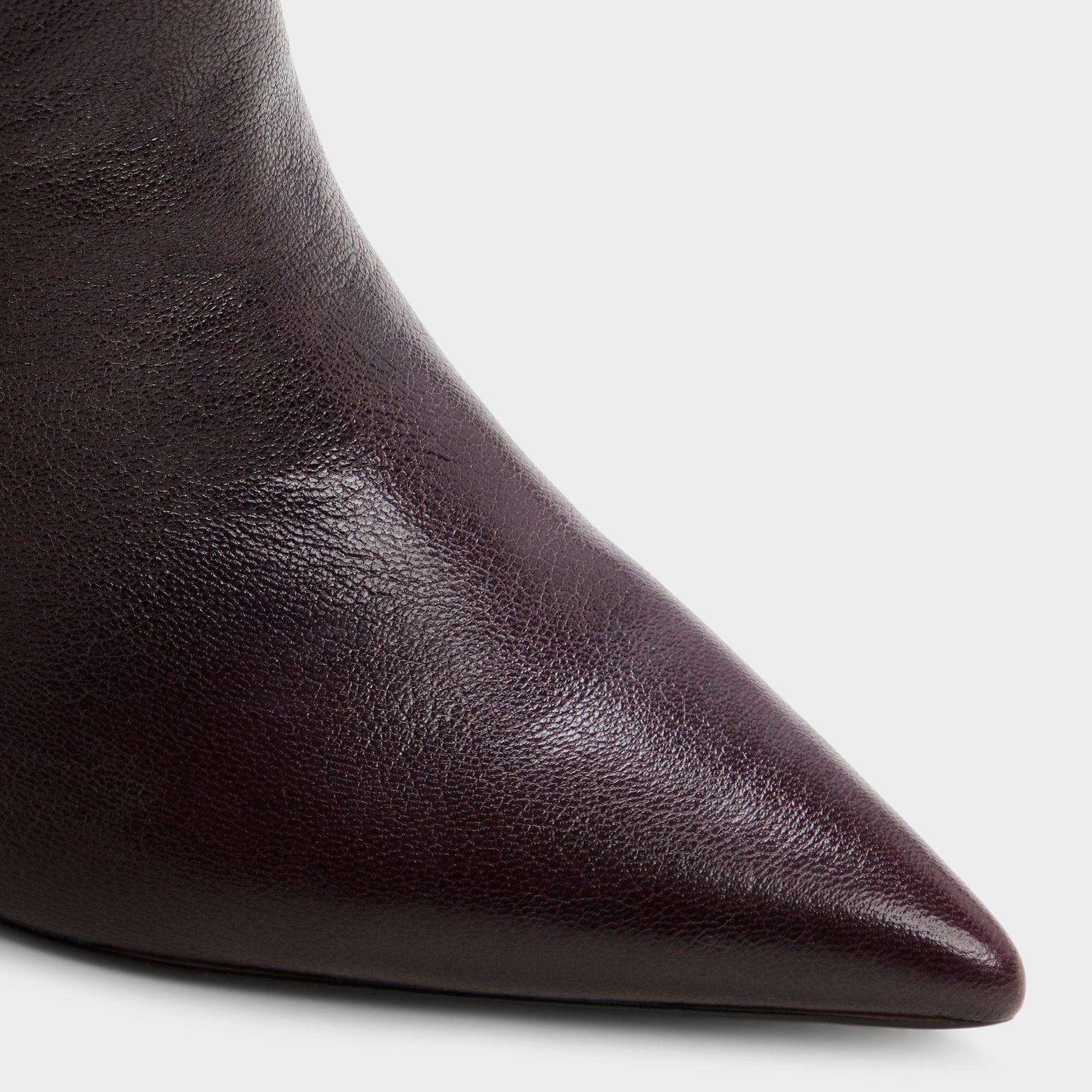 Holiis in Bordo - Knee-high boot, Stiletto heel - Bordo