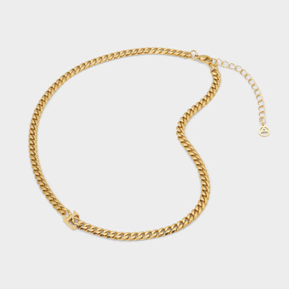 Yourletters Gold Women's Necklaces - Necklace - Gold
