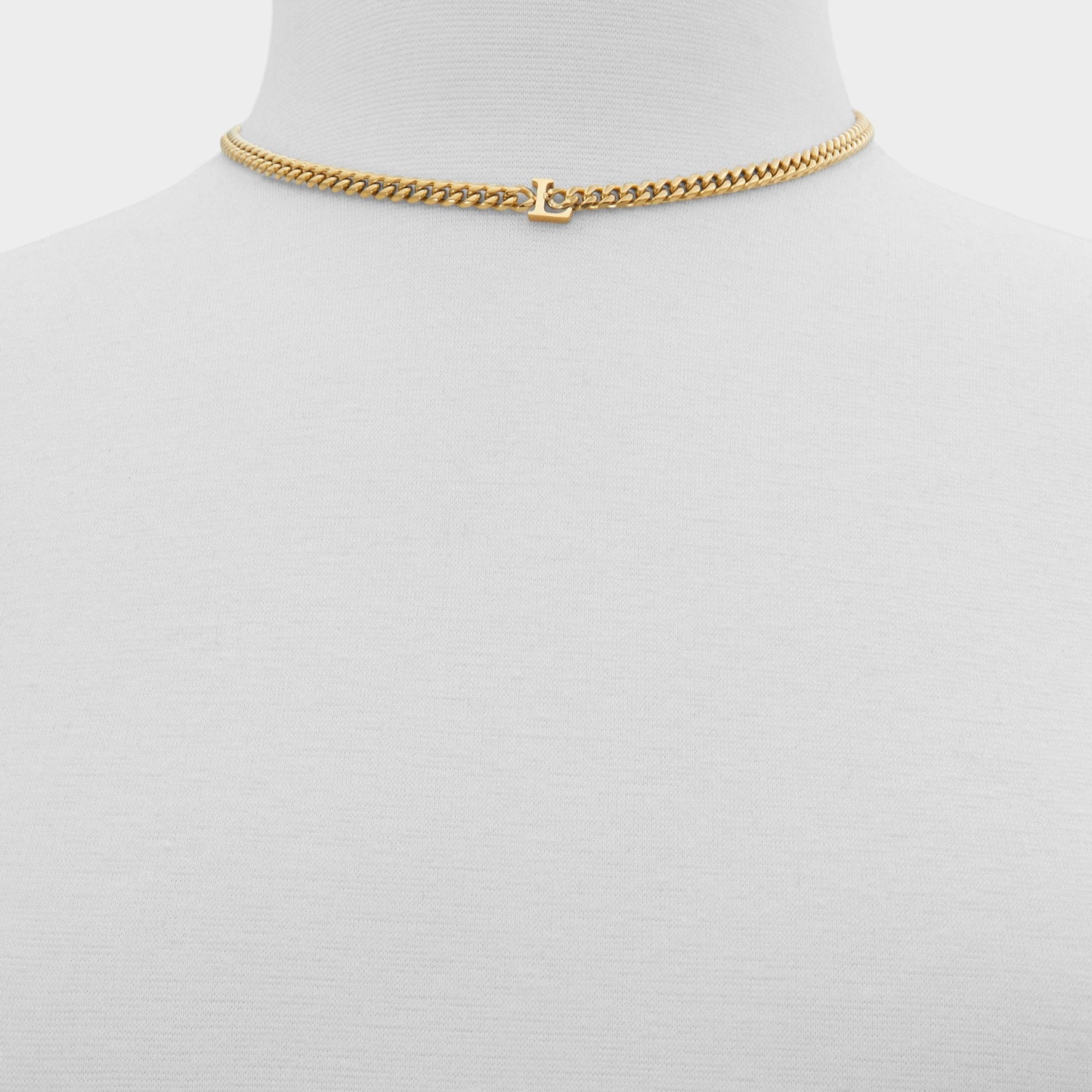 Yourletters Gold Women's Necklaces - Necklace - Gold