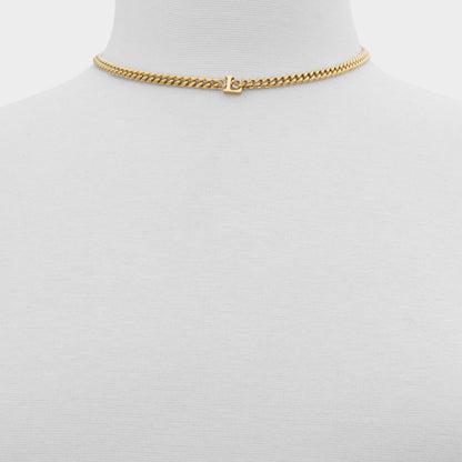 Yourletters Gold Women's Necklaces - Necklace - Gold
