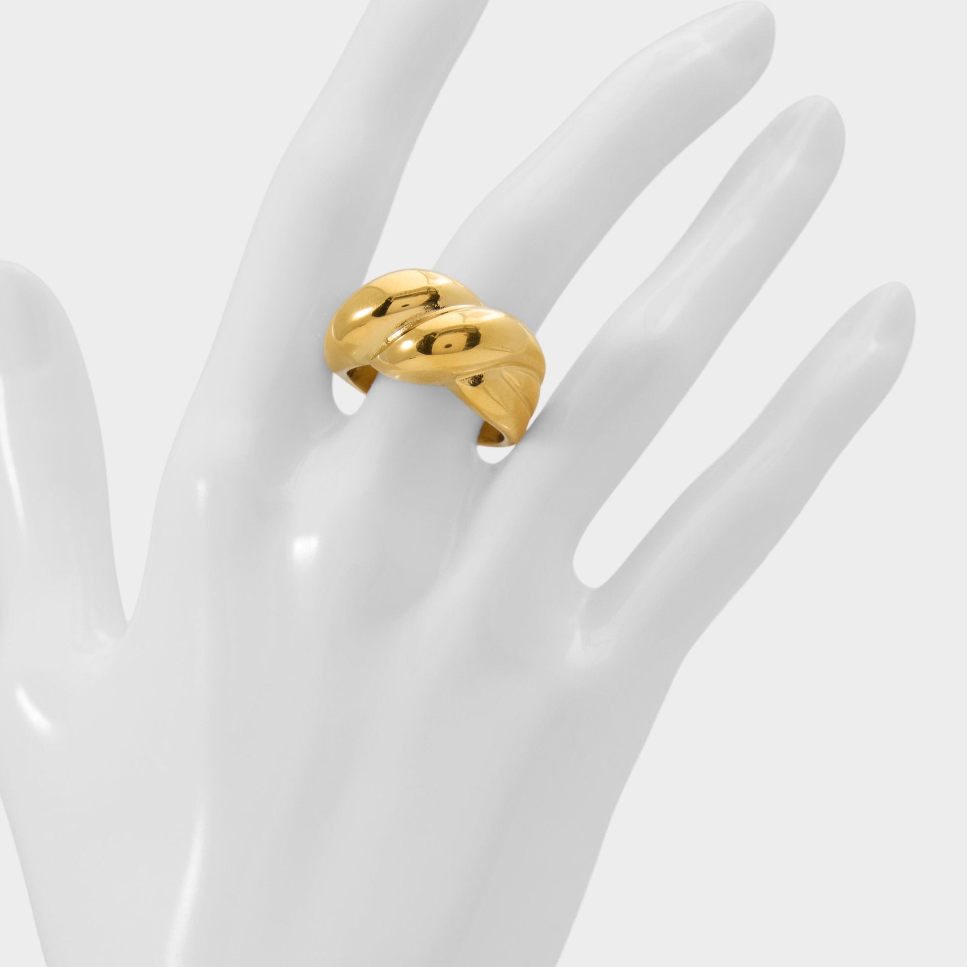 Twiste in Gold - Ring - Gold
