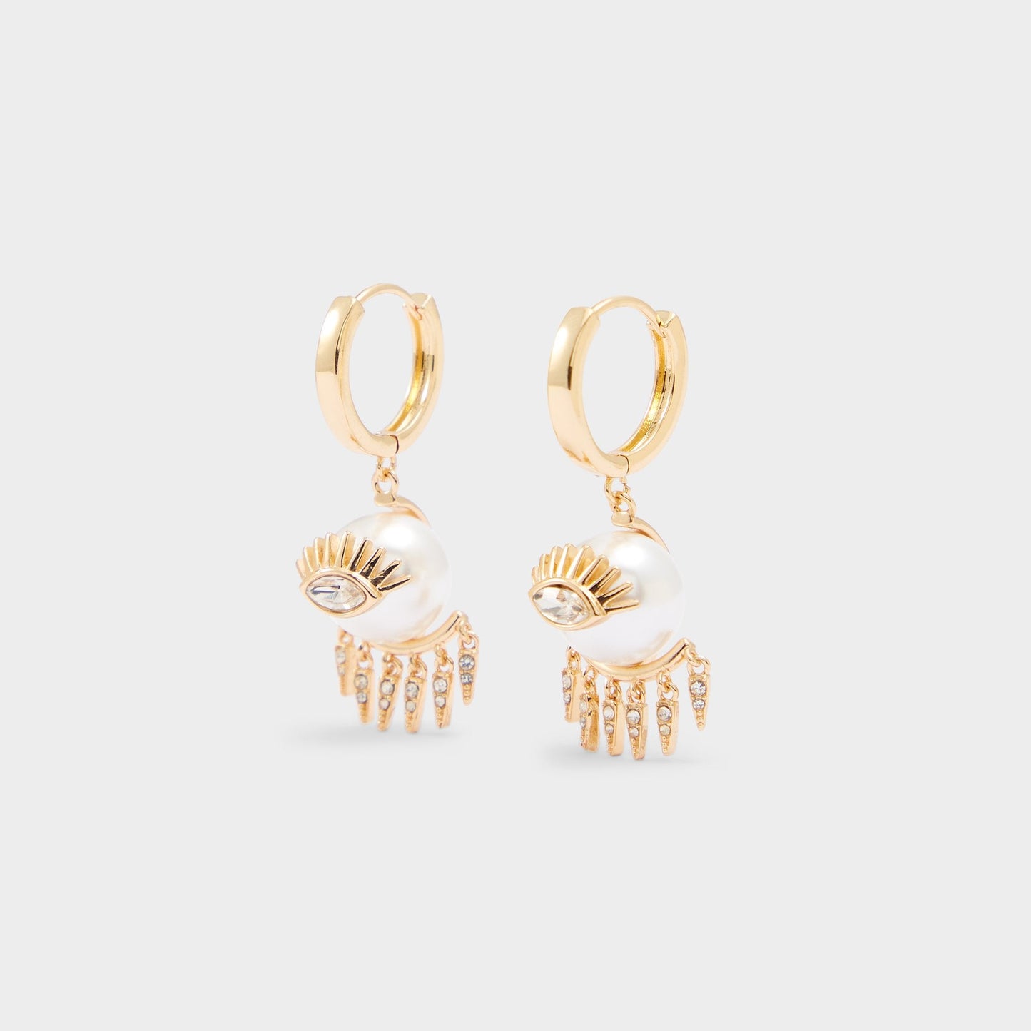 Kythe Gold/Clear Multi Women's Earrings - Earrings - Gold/Clear Multi
