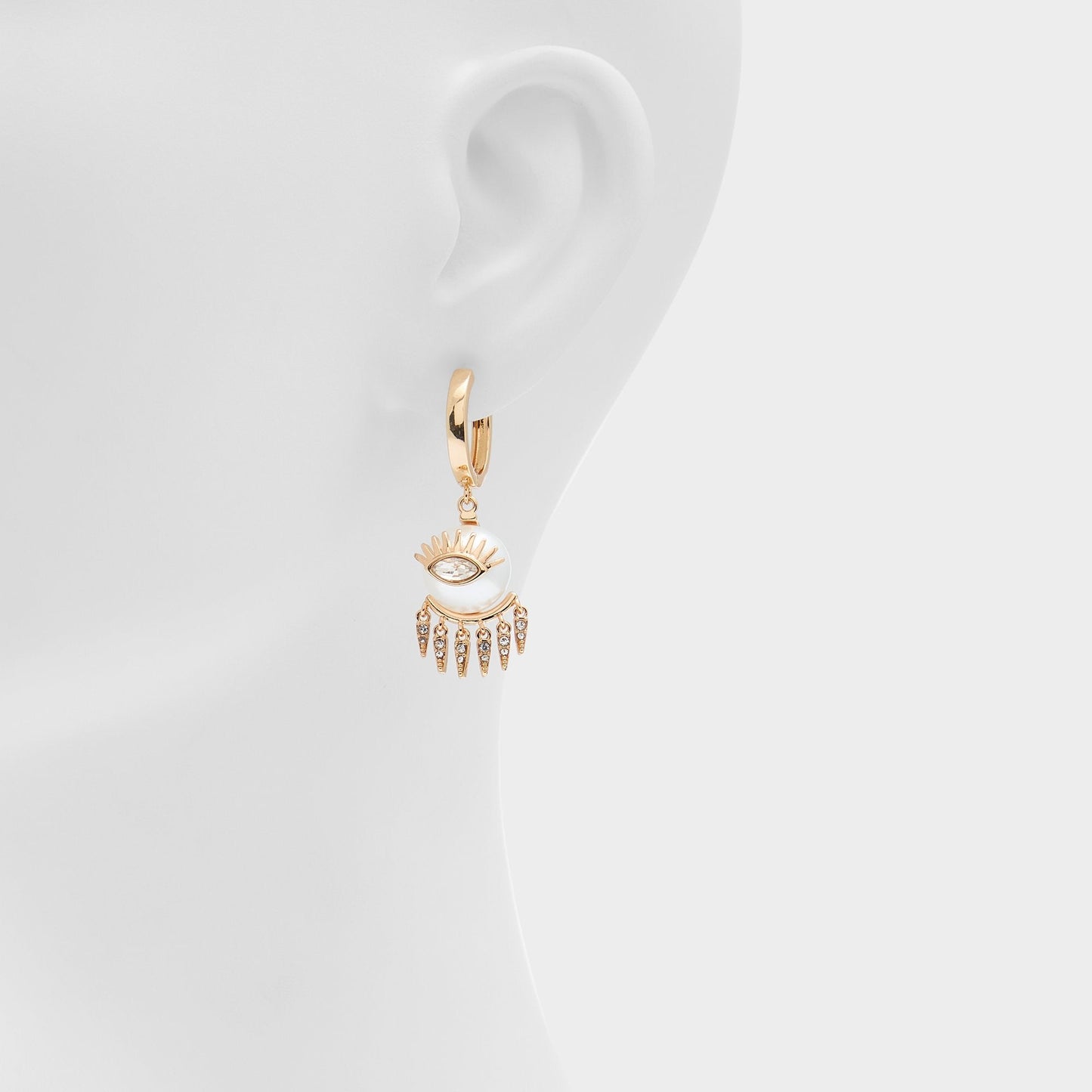 Kythe Gold/Clear Multi Women's Earrings - Earrings - Gold/Clear Multi