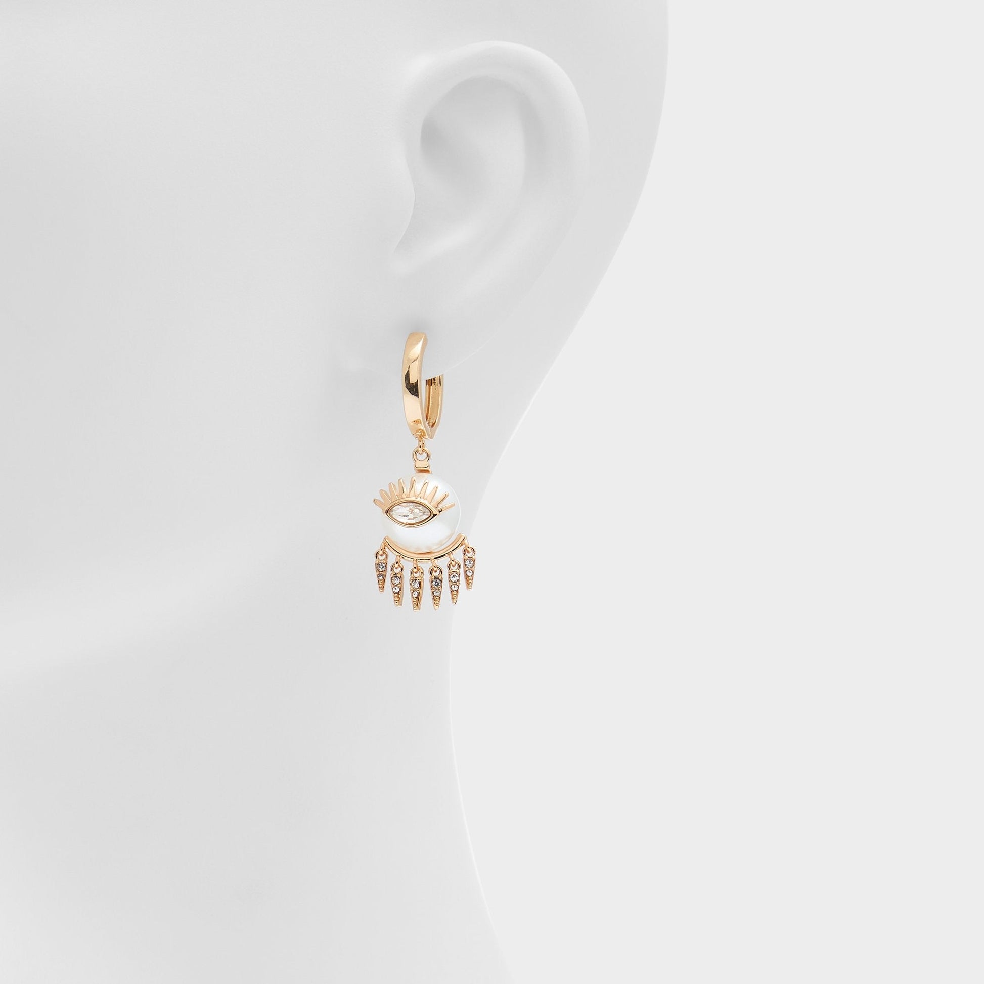 Kythe Gold/Clear Multi Women's Earrings - Earrings - Gold/Clear Multi